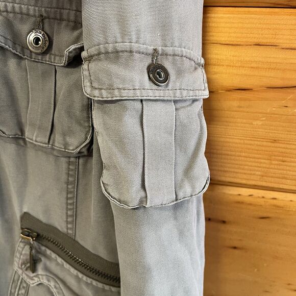 Jack BB Dakota Grey Size Xl  Jacket Twilight Bella Swan Cargo Utility Cosplay - Picture 4 of 10